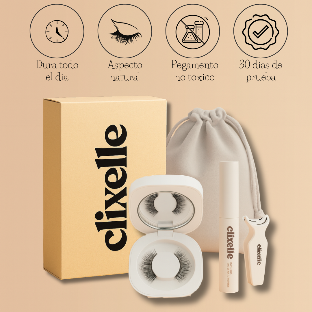 Clixelle™ — Aplica Pestañas en 3 Segundos